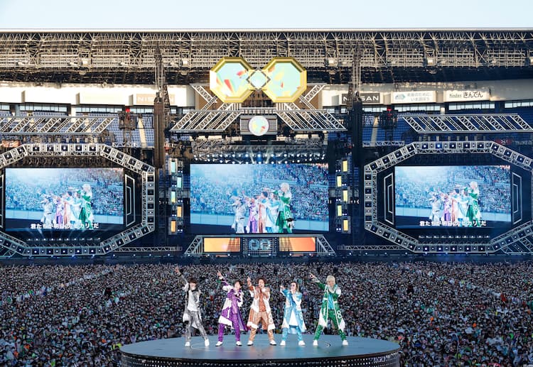 関ジャニ スタジアムライブ 18祭 横浜で開幕 皆が見たことのない関ジャニ を続けたい ライブレポート 音楽ナタリー 関ジャニ スタジアムライブ 18祭 横浜で開幕 皆が見たことのない関ジャニ を続けたい ライブレポート 音楽ナタリー