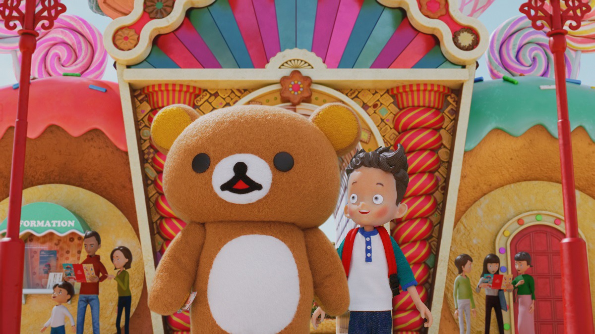Netflix「リラックマと遊園地」より。