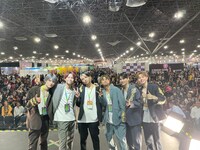 ONE N' ONLYとブラジルのSWAG。（撮影：ニッポンジャー）