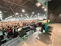 ONE N' ONLYとブラジルのSWAG。（撮影：ニッポンジャー）