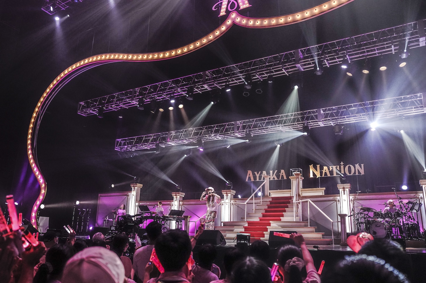 佐々木彩夏「AYAKA NATION 2022 in TOKYO GARDEN THEATER」の様子。（撮影：上飯坂一）