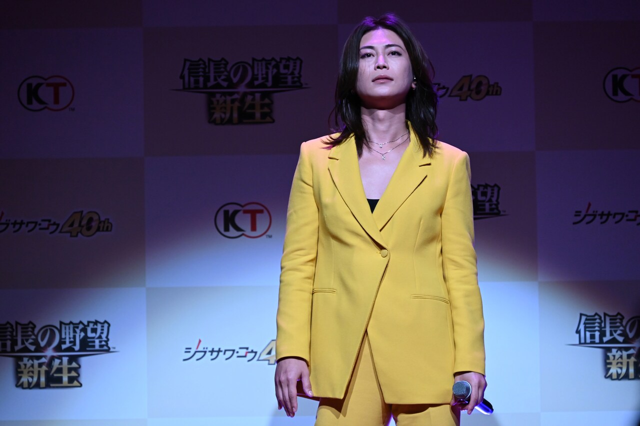 氷川きよし「信長の野望」とのコラボに「コーエーです！」マグマがたぎるような思いで楽曲初披露