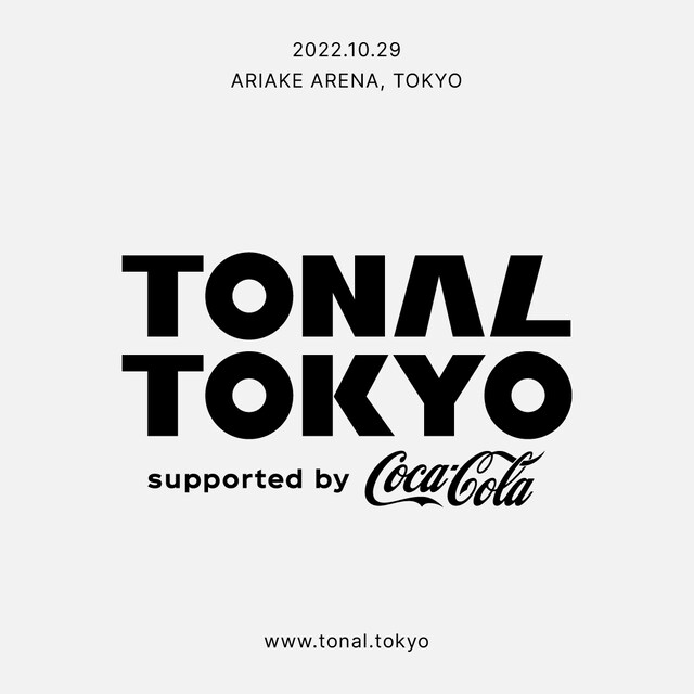 「TONAL TOKYO」告知ビジュアル