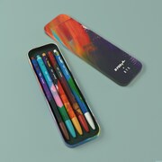 物販コーナーで販売される、「D'FESTA」Artist paintingボールペンセット。(c)DISPATCH