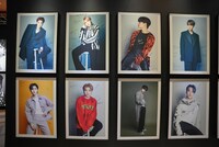 「EXHIBITION」コーナーの様子。