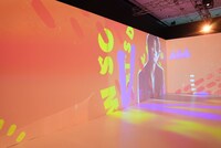 「VIRTUAL STAGE」の様子。