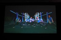 「THE MOVIE」コーナーで上映されるENHYPENのパフォーマンス。