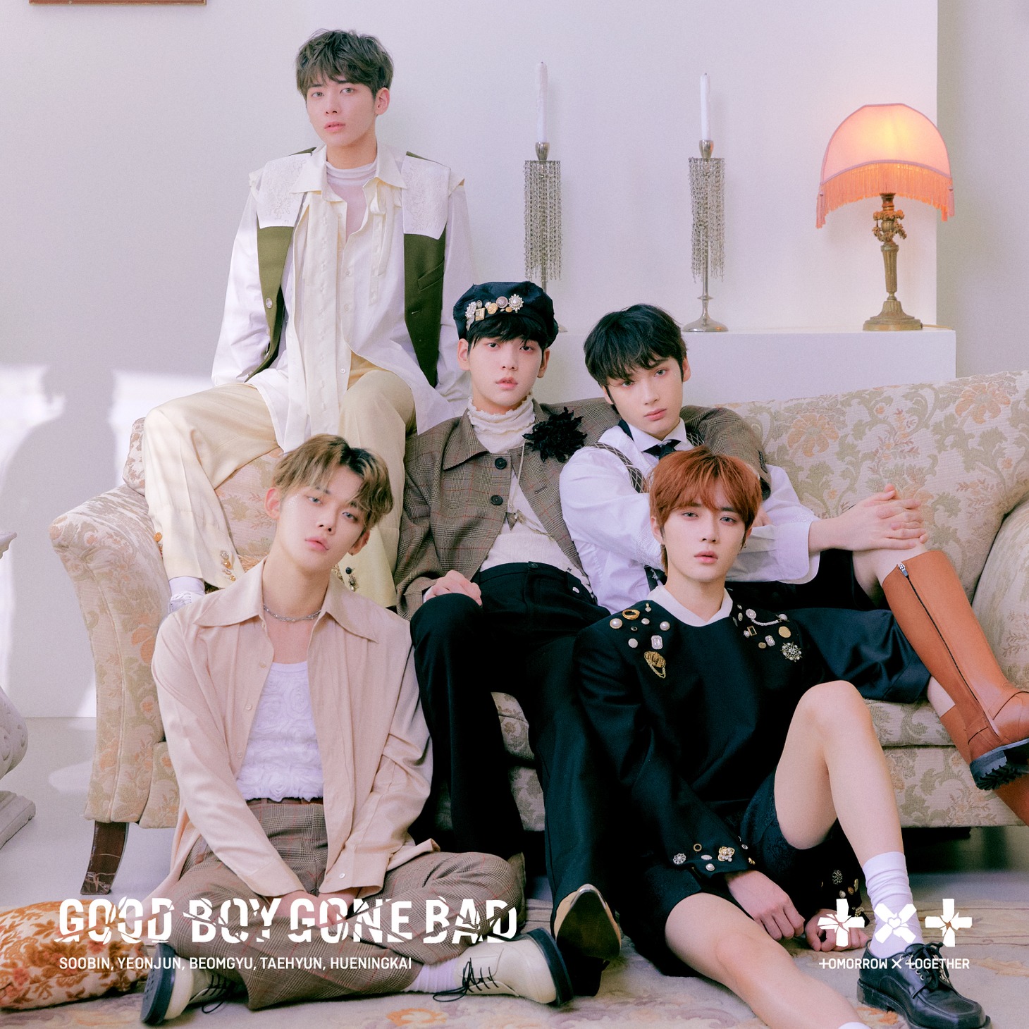 TOMORROW X TOGETHER「GOOD BOY GONE BAD」Universal Music Store限定盤ジャケット (P)&(C) BIGHIT MUSIC