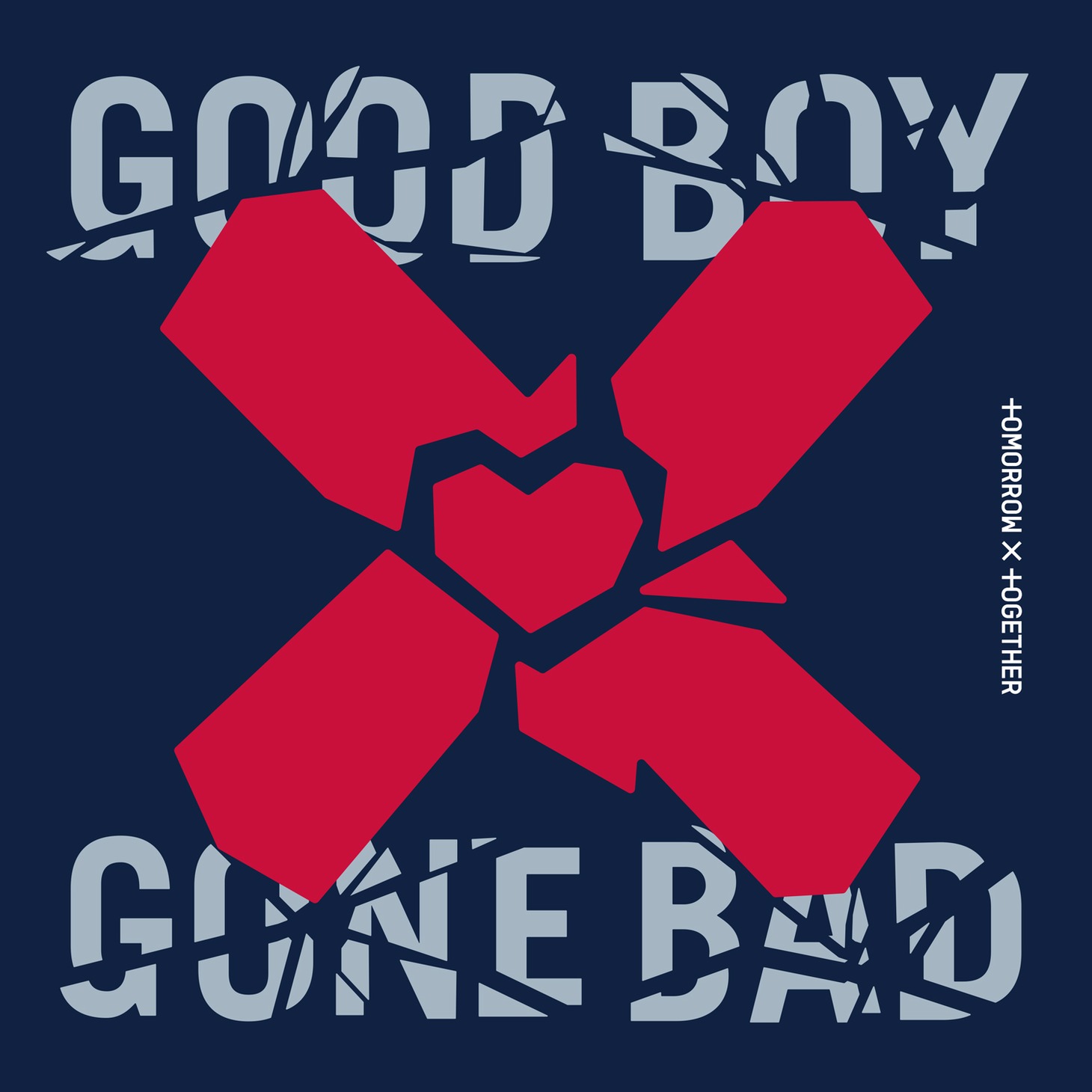 TOMORROW X TOGETHER「GOOD BOY GONE BAD」TOMORROW X TOGETHER Weverse Shop限定盤ジャケット (P)&(C) BIGHIT MUSIC