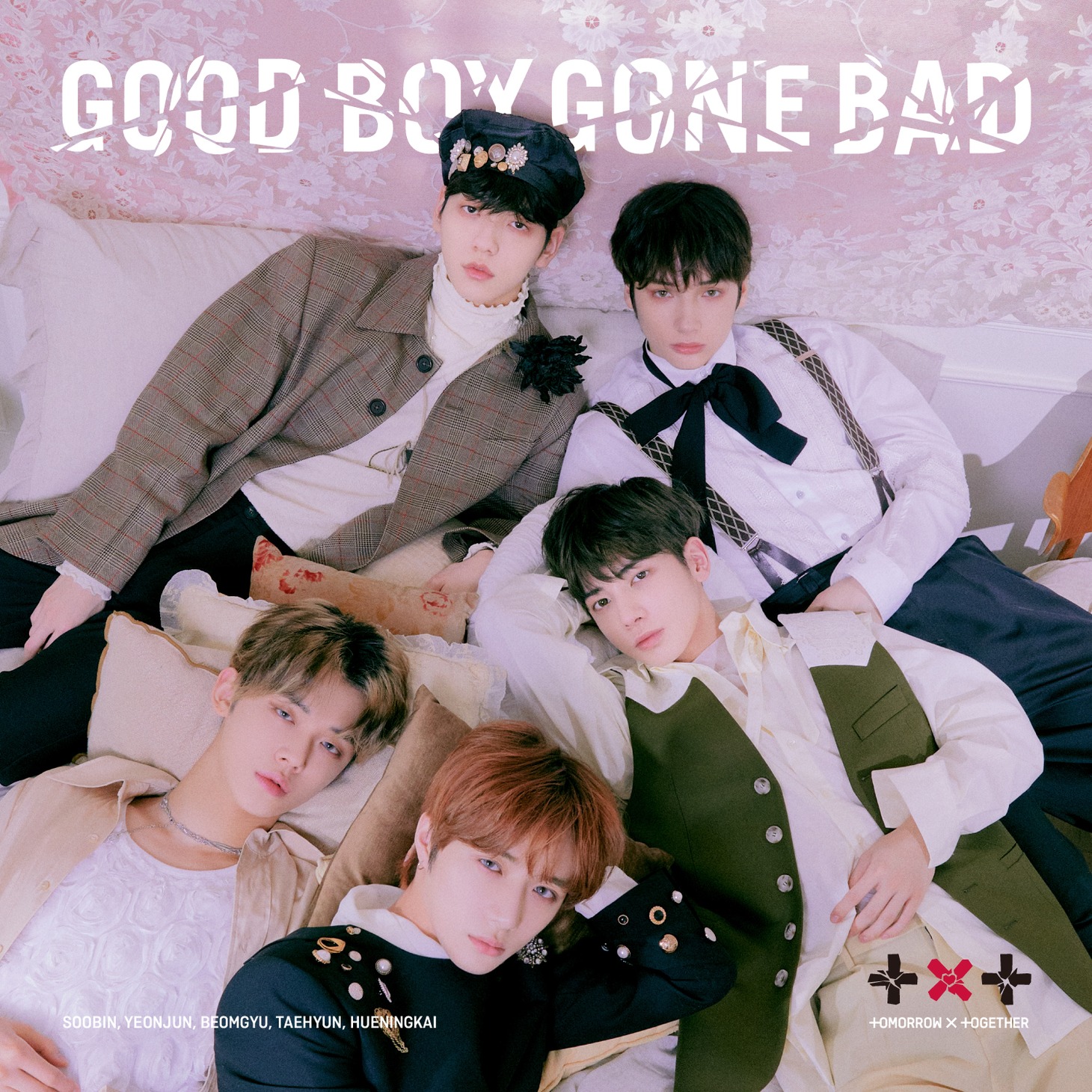TOMORROW X TOGETHER「GOOD BOY GONE BAD」初回限定盤Bジャケット (P)&(C) BIGHIT MUSIC