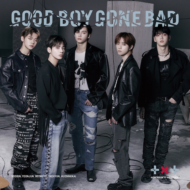 TOMORROW X TOGETHER「GOOD BOY GONE BAD」通常盤ジャケット (P)&(C) BIGHIT MUSIC