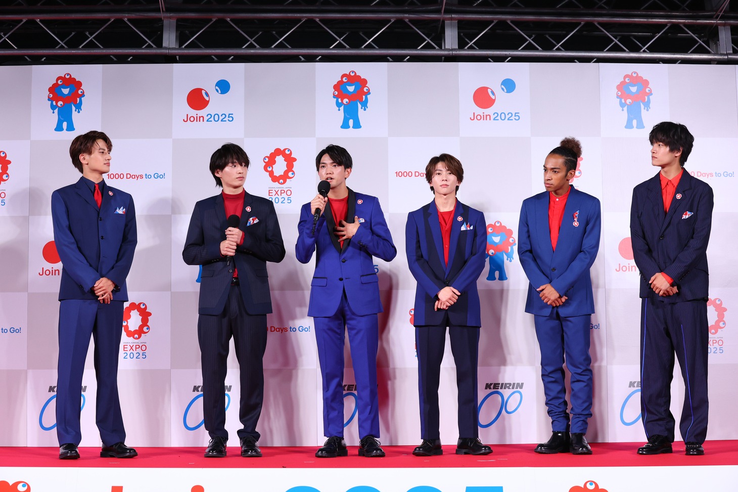Aぇ! group。（提供：2025年日本国際博覧会協会）