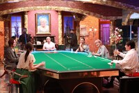 「人志松本の酒のツマミになる話」収録の様子。