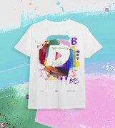 物販コーナーで販売される、「D'FESTA TOKYO」オリジナルのArtist paintingTシャツ。(c)DISPATCH