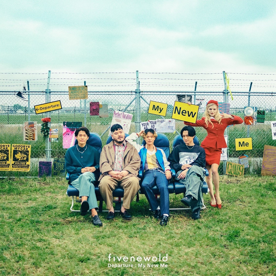 FIVE NEW OLD「Departure : My New Me」ジャケット