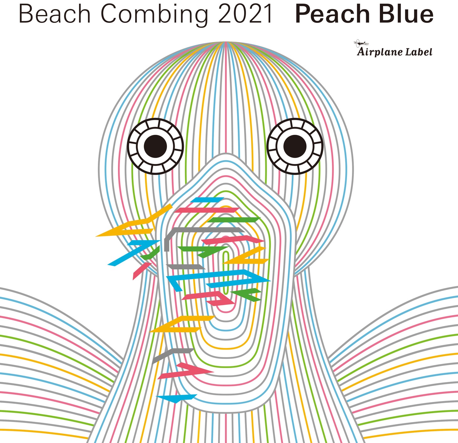 Peach Blue「Beach Combing 2021」ジャケット