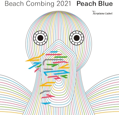 Peach Blue「Beach Combing 2021」ジャケット