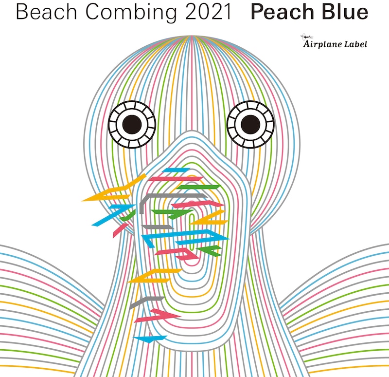 Peach Blue「Beach Combing 2021」ジャケット