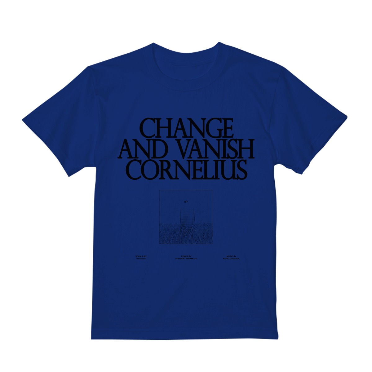 Cornelius「変わる消える（feat. mei ehara）」リリース記念Tシャツ