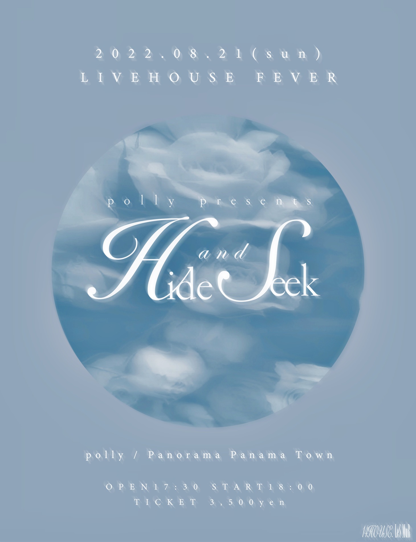 「polly pre.『Hide and Seek』」告知用画像