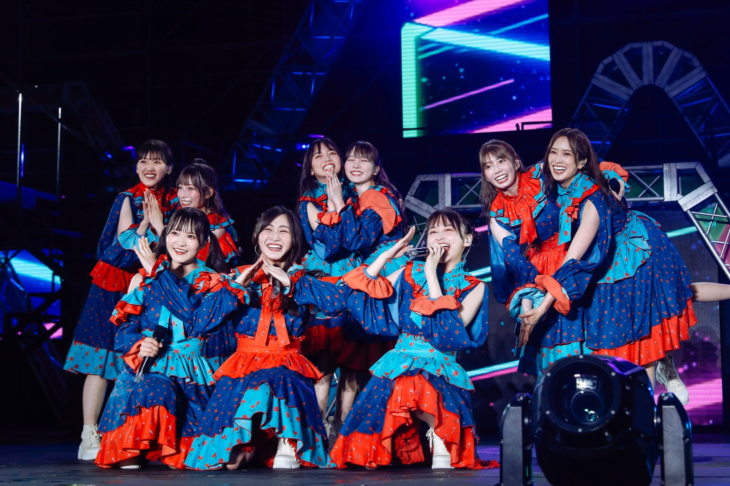 日向坂46 1期生によるパフォーマンス。（撮影：上山陽介）
