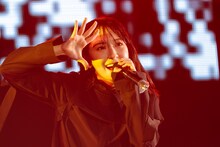 日向坂46 2期生の金村美玖。（撮影：上山陽介）