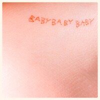 植田真梨恵「BABY BABY BABY」配信ジャケット