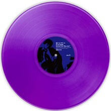 BONNIE PINK「Blue Jam」アナログ盤の盤面デザイン。