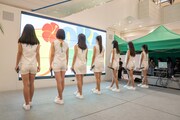 OKI.7STARSのデビューイベント「めんそーれ!オキナナの夏」の様子。(提供:タワーレコード)