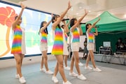 OKI.7STARSのデビューイベント「めんそーれ!オキナナの夏」の様子。(提供:タワーレコード)
