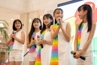 OKI.7STARSのデビューイベント「めんそーれ！オキナナの夏」の様子。（提供：タワーレコード）