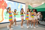 OKI.7STARSのデビューイベント「めんそーれ!オキナナの夏」の様子。(提供:タワーレコード)