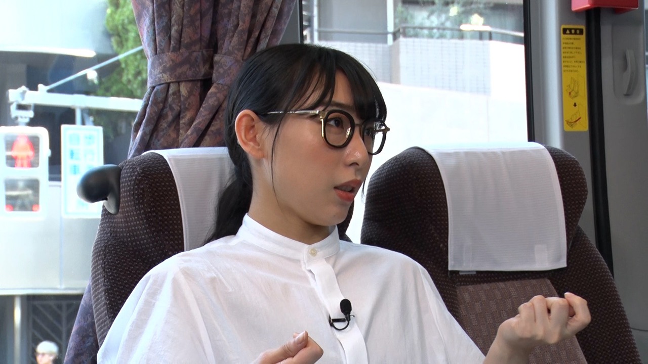 「Hulu BiSH iS OVER!」より、ハシヤスメ・アツコ。(c)NTV