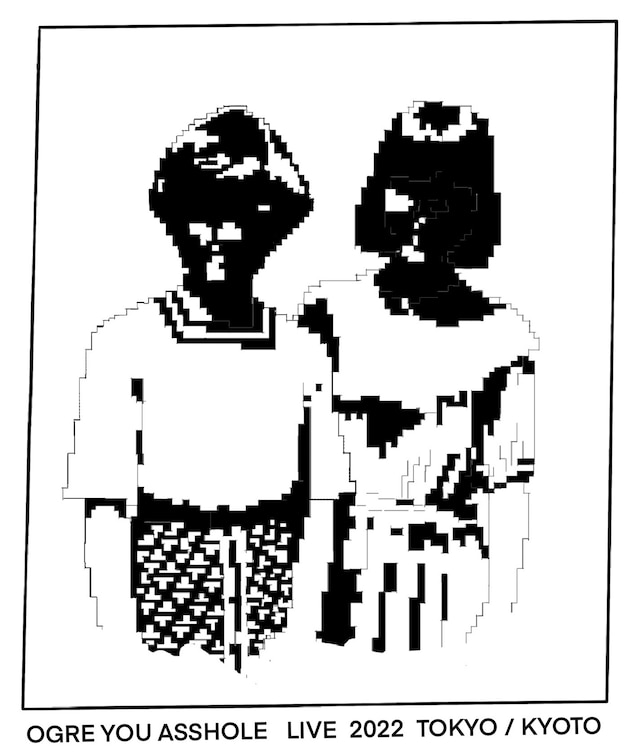 「OGRE YOU ASSHOLE LIVE 2022 TOKYO / KYOTO」ビジュアル