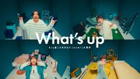 Rin音、クボタカイ、asmi、A夏目「What's up」ミュージックビデオより。