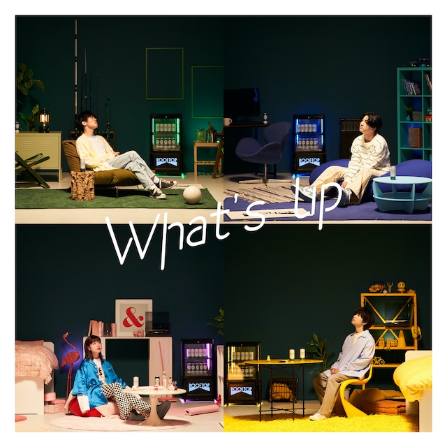 Rin音、クボタカイ、asmi、A夏目「What's up」ジャケット