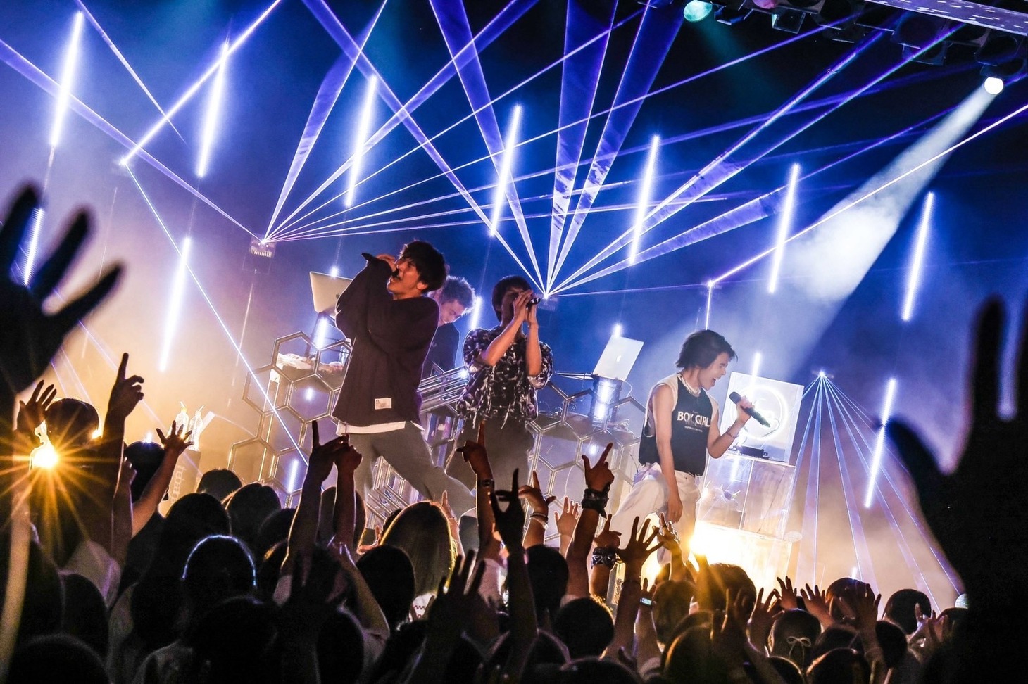 THE BEAT GARDEN「in your tour2022」東京・LIQUIDROOM公演の様子。（撮影：森好弘）