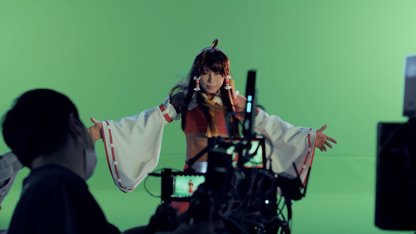 「東方アルカディアレコード」新CM「西川霊夢篇」撮影メイキング