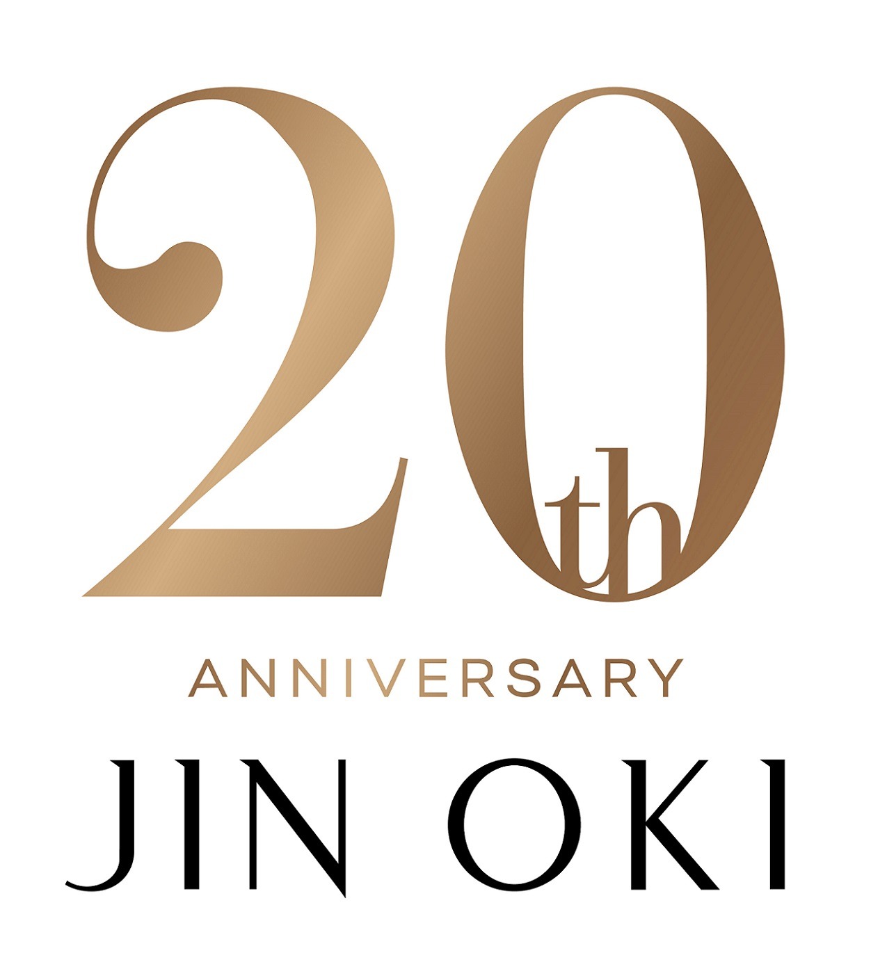 沖仁 20周年ロゴ