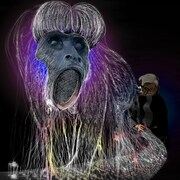 Dos Monos「だんでぃどん feat. 筒井康隆」ジャケット