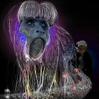 Dos Monos「だんでぃどん feat. 筒井康隆」ジャケット