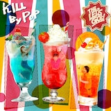 THE LET'S GO's「KILL BY POP」ジャケット