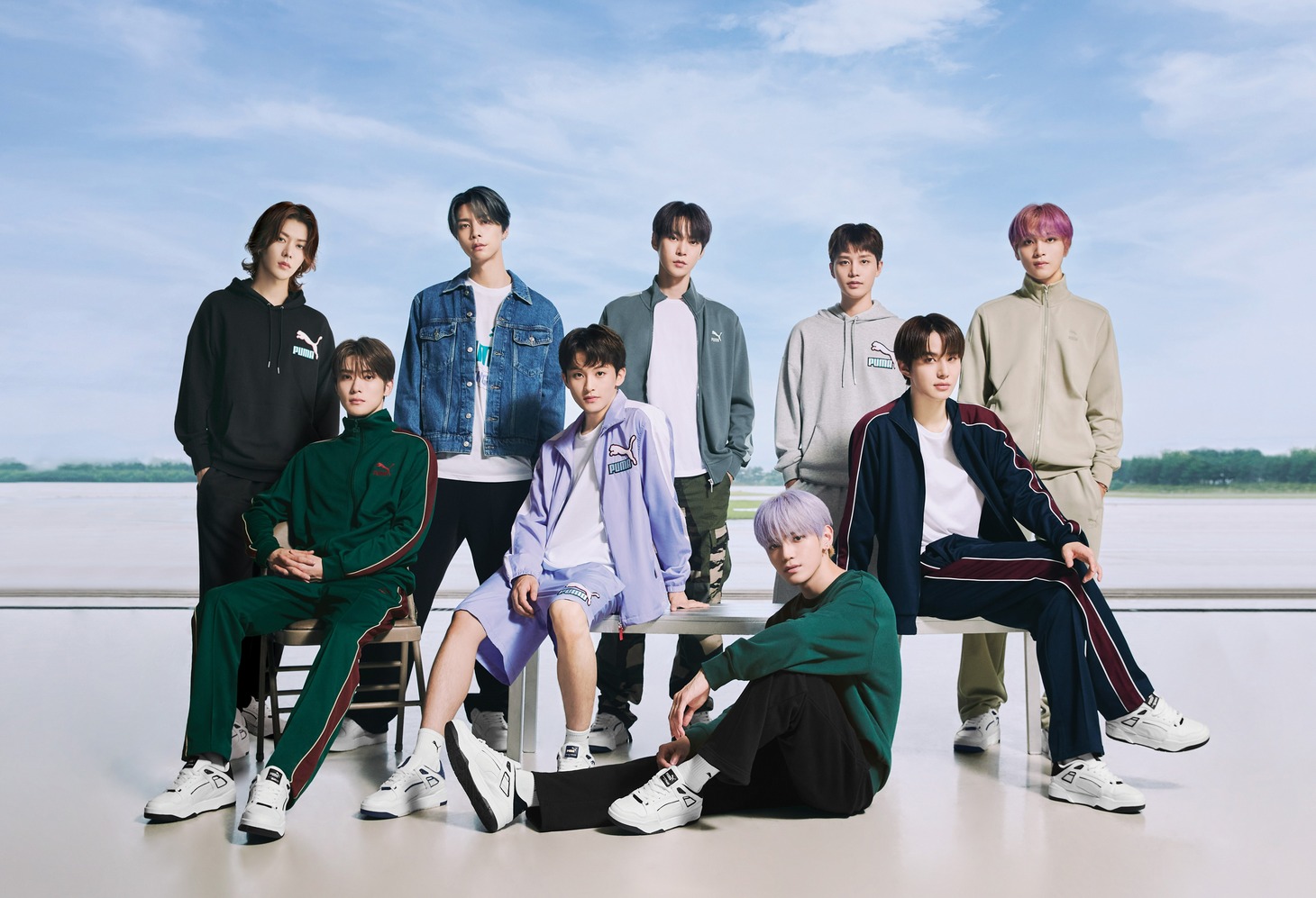プーマのアジア太平洋地域のブランドアンバサダーに就任したNCT 127。