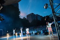 「lyrical school tour 2022 "L.S." FINAL @日比谷野外音楽堂」の様子。