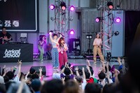 「lyrical school tour 2022 "L.S." FINAL @日比谷野外音楽堂」の様子。