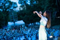 「lyrical school tour 2022 "L.S." FINAL @日比谷野外音楽堂」の様子。