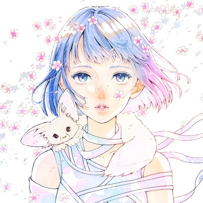 Pii「花明かり」配信ジャケット