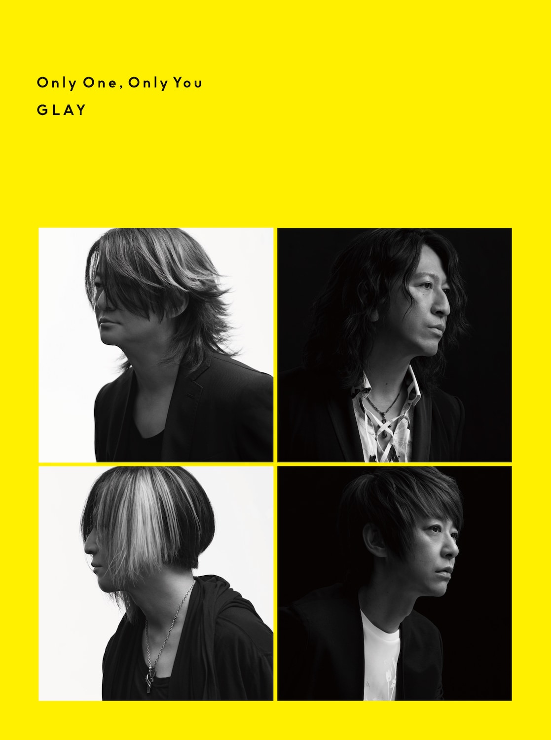 GLAY「Only One,Only You」ジャケット - 2024年にフェス開催宣言