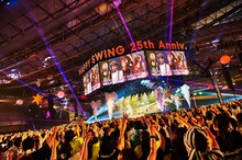 「GLAY LIVE TOUR 2022 ～We♡Happy Swing～ Vol.3 Presented by HAPPY SWING 25th Anniv.」幕張メッセ国際展示場9～11ホール公演の様子。（撮影：田辺佳子）