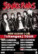 STANCE PUNKSアルバムレコ発「changes TOUR」ビジュアル